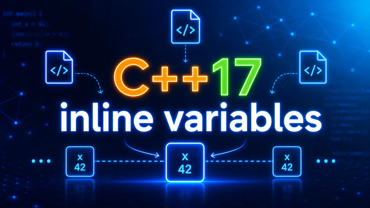 C++ 17 内联变量